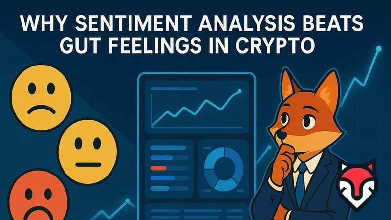 Why Sentiment Analysis Beats Gut Feelings in Crypto Trading in 2025