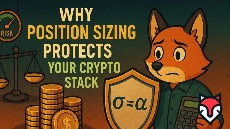 Why Position Sizing Protects Your Crypto Stack in 2025
