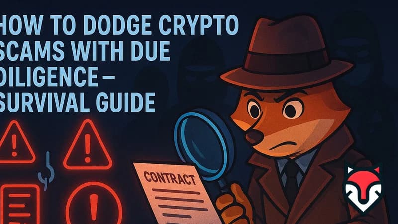 How to Dodge Crypto Scams with Due Diligence: A 2025 Survival Guide