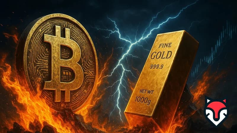 Bitcoin vs. Gold—Who’s the Real Safe Haven Now?