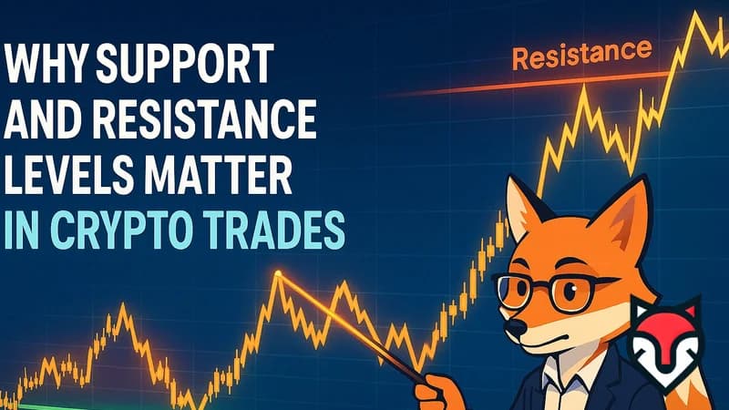 Why Support and Resistance Levels Matter in Crypto Trades in 2025