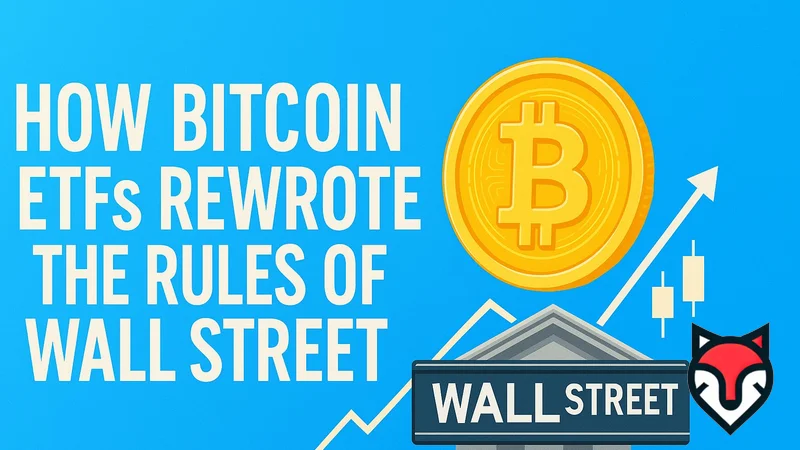 How Bitcoin ETFs Rewrote the Rules of Wall Street